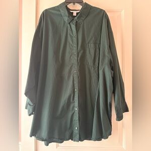 Old Navy Oversized Boyfriend Shirt 3X
